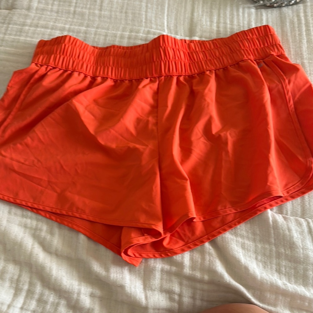 DSG Women's Vibrant Orange Athletic Shorts